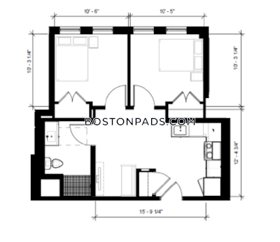 Northeastern/symphony 2 Bed 1 Bath BOSTON Boston - $4,830