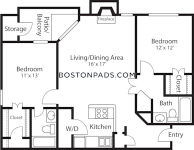 Quincy 2 Bed 2 Bath QUINCY  South Quincy - $2,780
