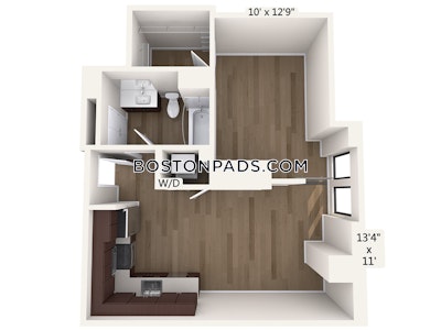 Downtown Apartment for rent 1 Bedroom 1 Bath Boston - $3,665
